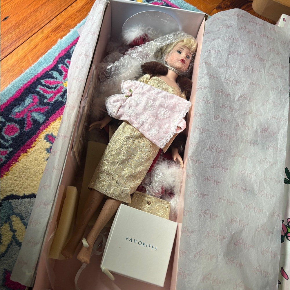 Kitty Collier 18” Blonde Fashion Doll Robert Tonner rare collectible vintage New